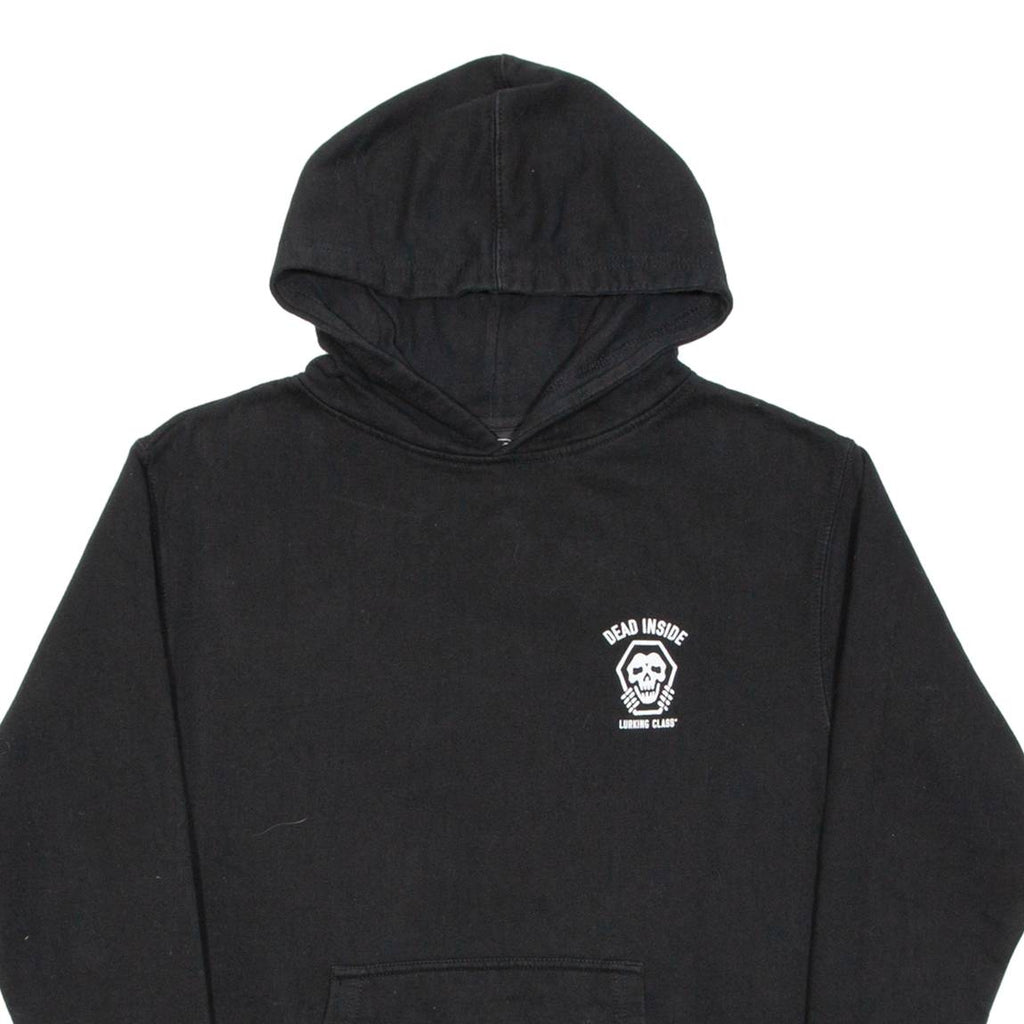 DEAD INSIDE Lurking Class Mens Black Hoodie XS