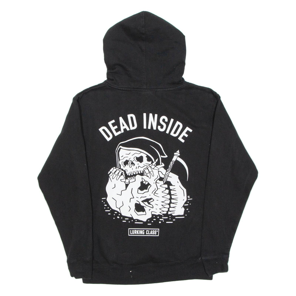 DEAD INSIDE Lurking Class Mens Black Hoodie XS