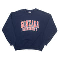 MV SPORT Gonzaga University Mens Sweatshirt Blue USA L