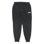 PUMA Mens Joggers Black L W30 L29 Cotton Blend Regular Tapered Fit Sportswear