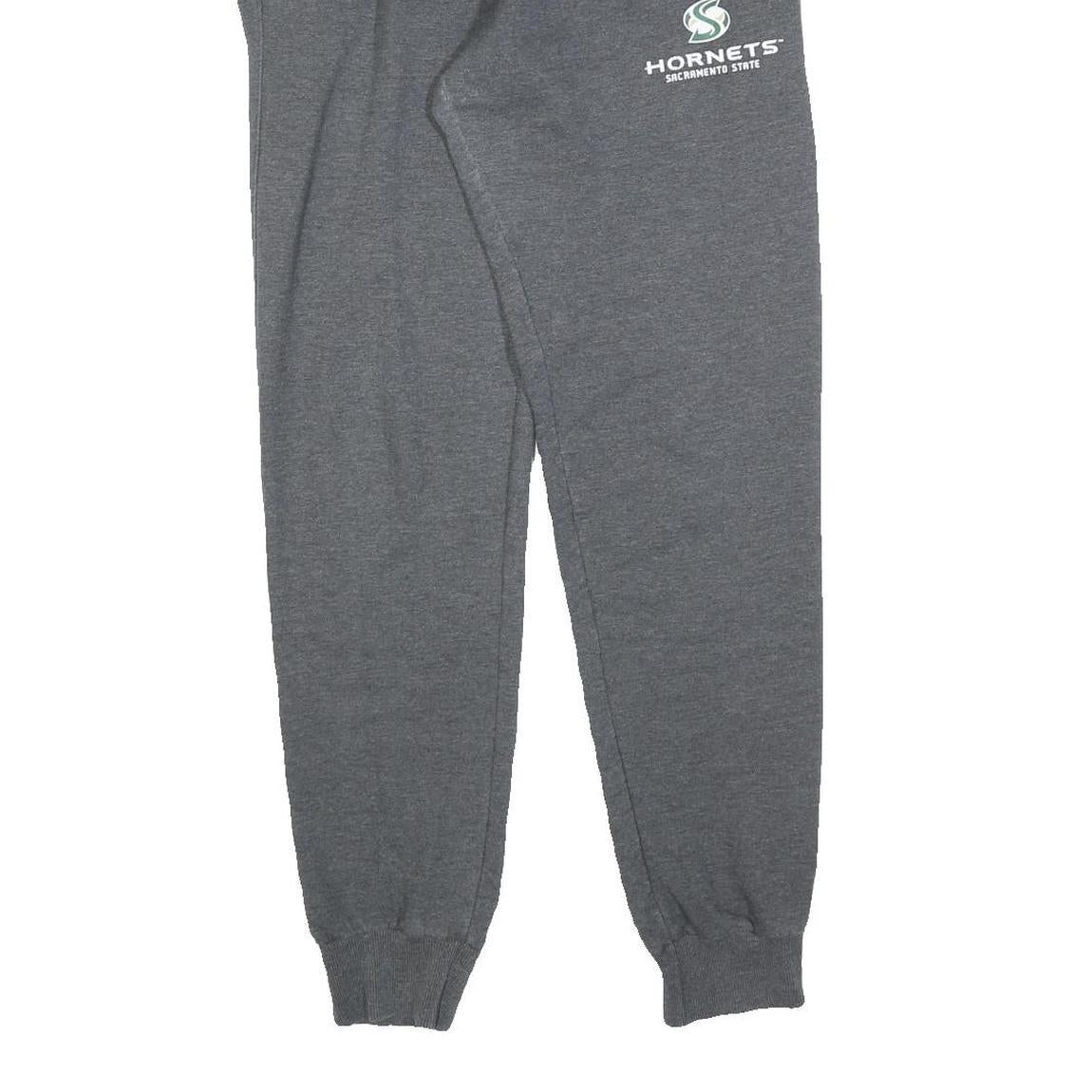 CHAMPION Mens Joggers Grey Hornets Sacramento State Slim Tapered S W24 L30