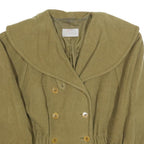 BOGNER Womens Green Button Jacket M Wool Blend Classic Long Sleeve Stylish