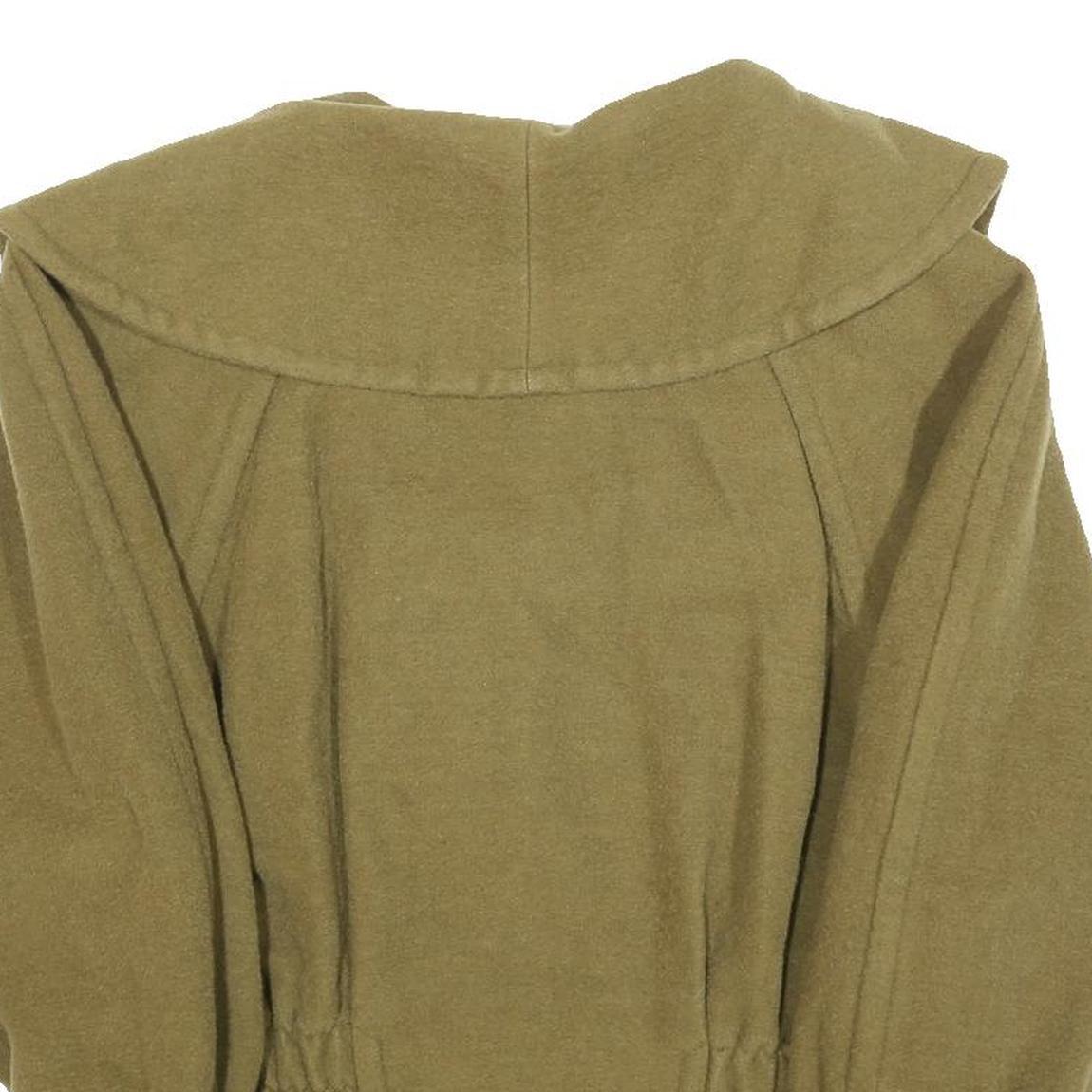 BOGNER Womens Green Button Jacket M Wool Blend Classic Long Sleeve Stylish