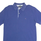 TOMMY HILFIGER Mens Polo Shirt Blue L