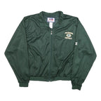CHAMPION Mens Green Packers Football Zip Jacket XL Polyester Mesh NFL Sports Fan