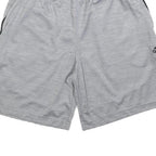 ADIDAS Mens Grey Casual Polyester Sports Shorts M W28 Lightweight Activewear