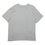 CHAMPION Mens Grey Blue Burgundy Graphic T-Shirt L Short Sleeve Crew Neck
