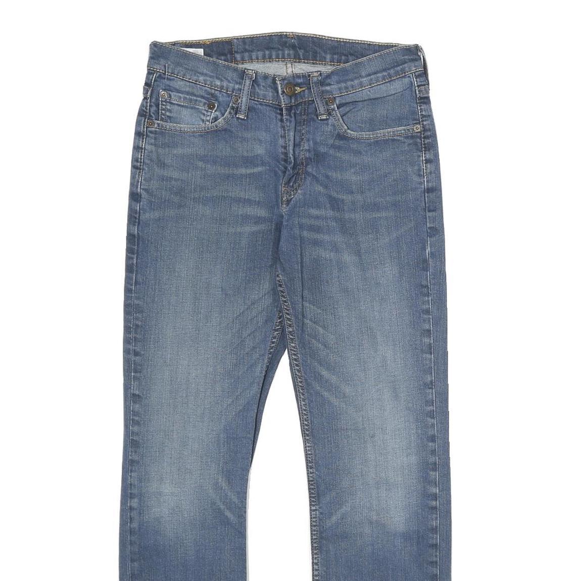 LEVI'S 514 Classic Mens Jeans Blue Classic Straight Denim Medium W29 L30