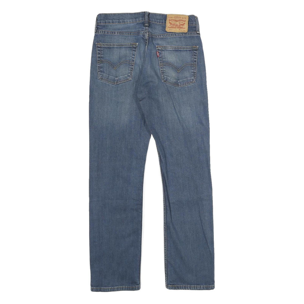 LEVI'S 514 Classic Mens Jeans Blue Classic Straight Denim Medium W29 L30