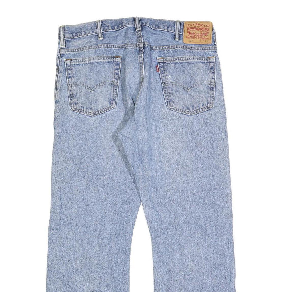 LEVI'S 517 Straight Mens Jeans Blue Regular Straight Denim Medium W36 L30