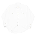 THE EARTH COLLECTION Mens Formal Shirt White Long Sleeve M