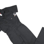 DICKIES Womens Black Cotton Regular Fit Dungarees M W32 L26 Workwear Utility