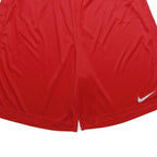 NIKE Mens Red Sports Casual Shorts XL W32 Dri-Fit Lightweight Comfort