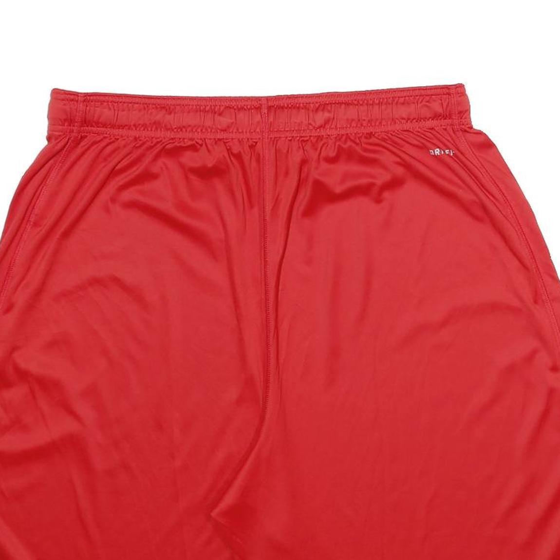 NIKE Mens Red Sports Casual Shorts XL W32 Dri-Fit Lightweight Comfort