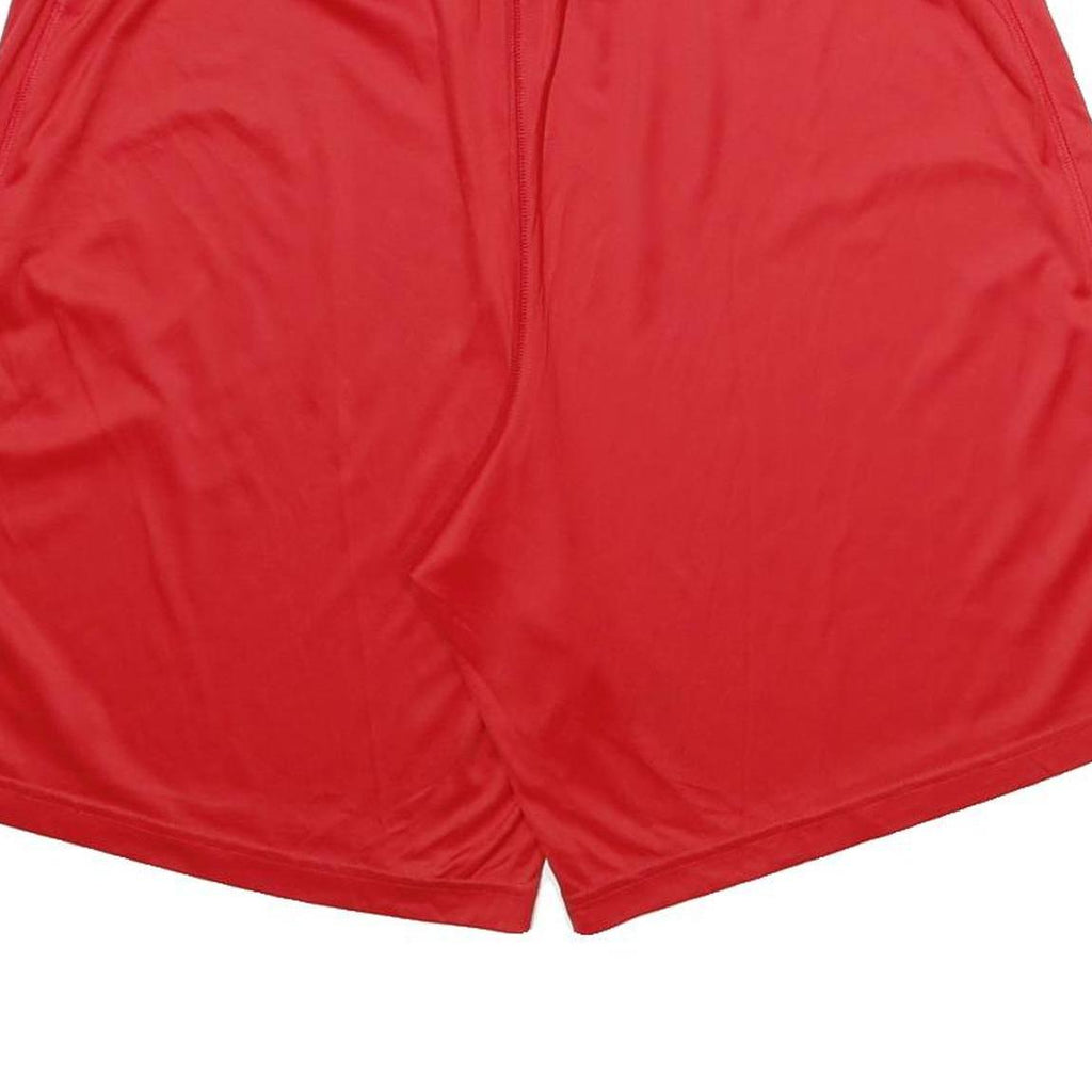 NIKE Mens Red Sports Casual Shorts XL W32 Dri-Fit Lightweight Comfort