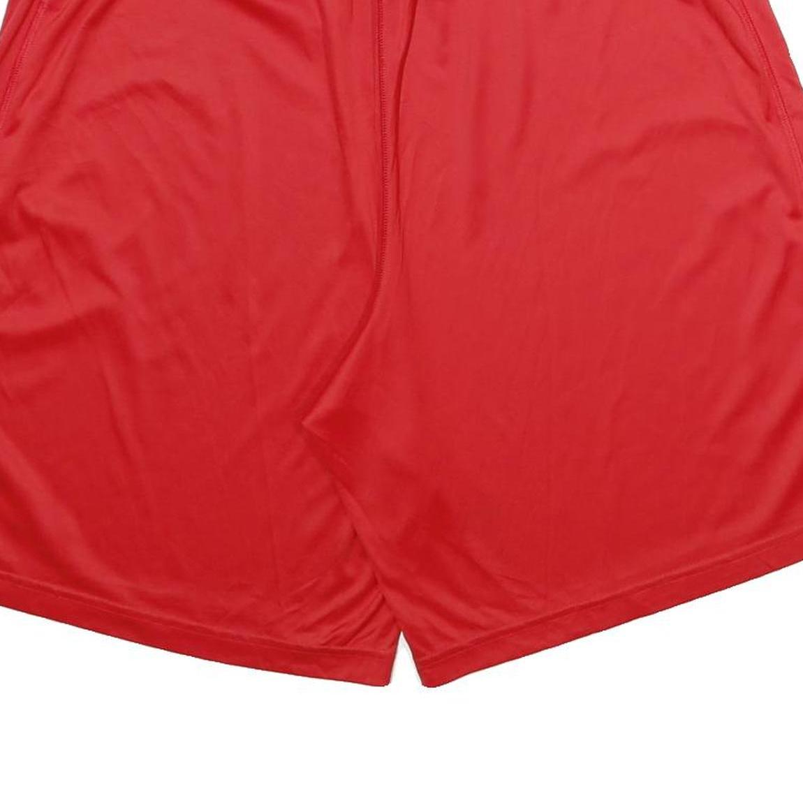 NIKE Mens Red Sports Casual Shorts XL W32 Dri-Fit Lightweight Comfort