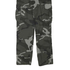LUCKY BIRD Mens Regular Fit Cotton Blend Camouflage Cargo Trousers W30 L32