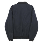 KINGFIELD Mens Black Classic Jacket XL Polyester Blend Zip Plain Casual