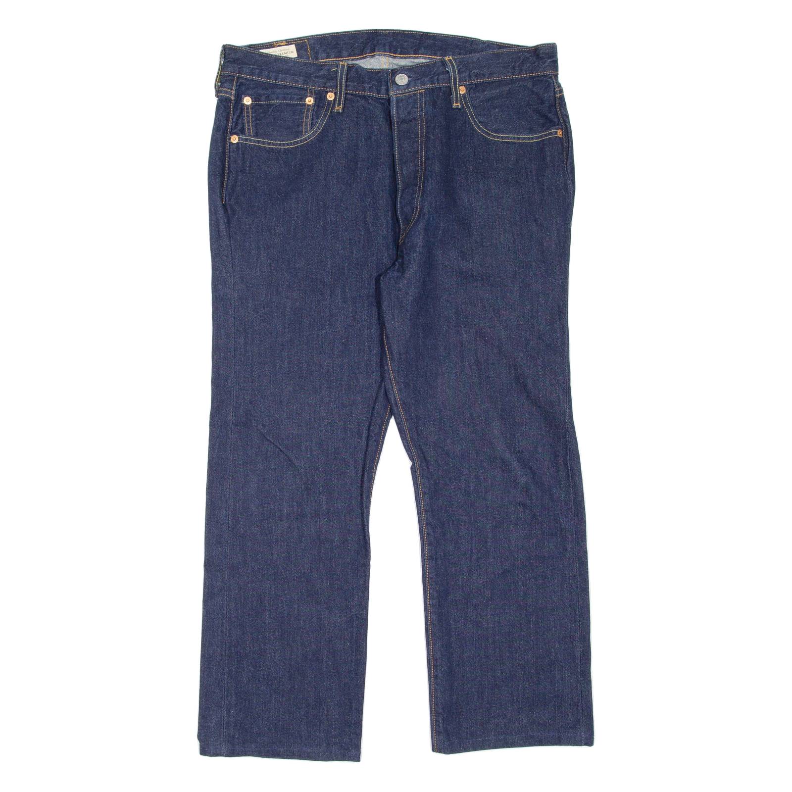LEVI'S 501 BIG E Jeans Mens Blue Regular Straight W34 L25
