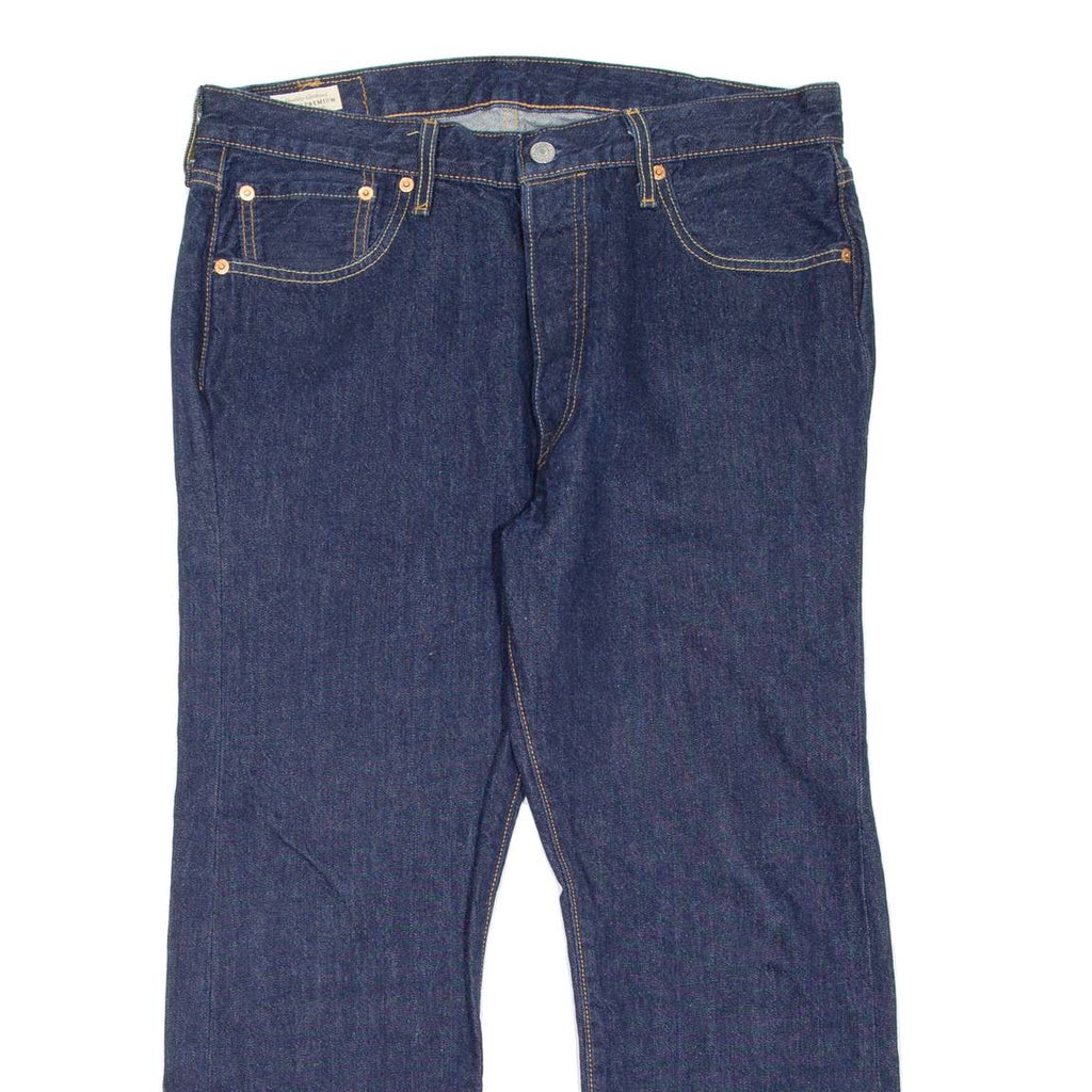 LEVI'S 501 BIG E Jeans Mens Blue Regular Straight W34 L25