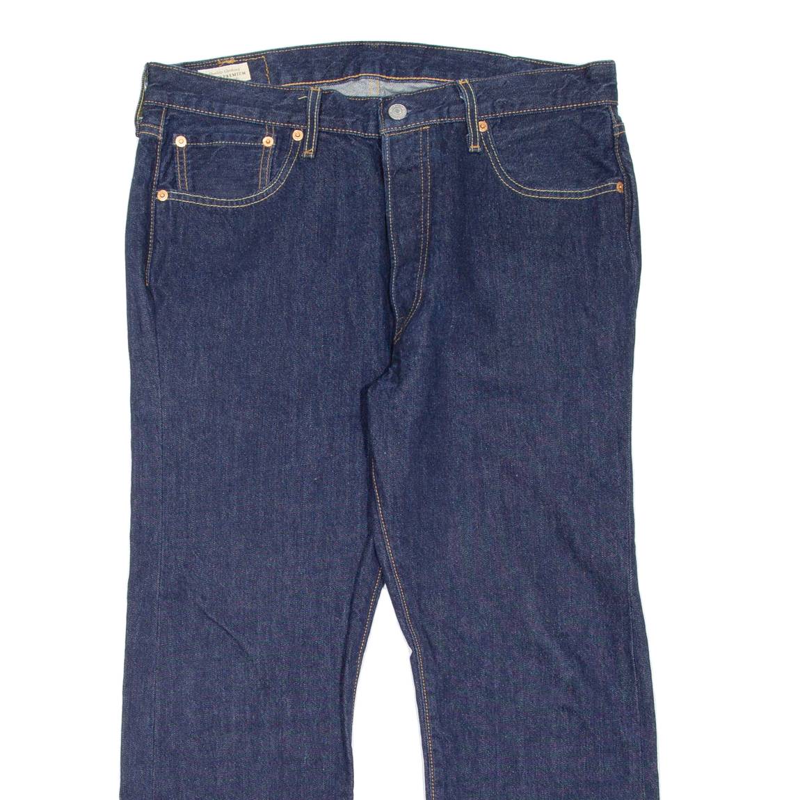 LEVI'S 501 BIG E Jeans Mens Blue Regular Straight W34 L25
