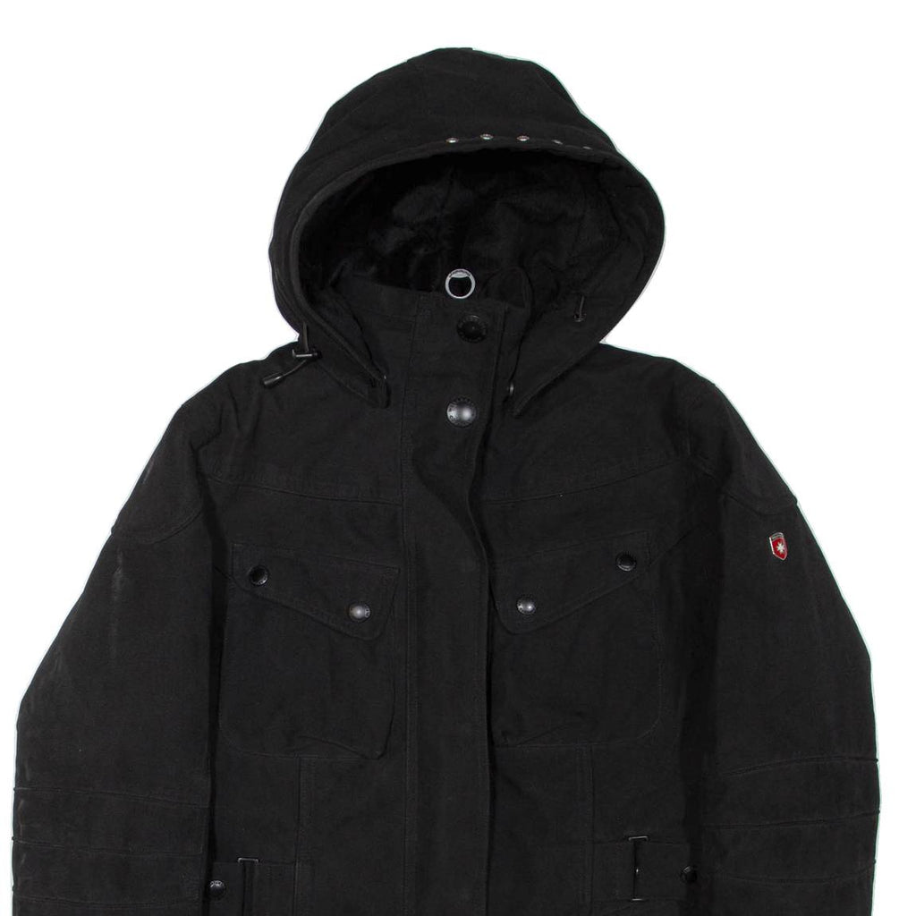 WELLENSTEYN Womens Jacket Black Hooded M