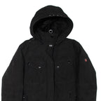 WELLENSTEYN Womens Jacket Black Hooded M
