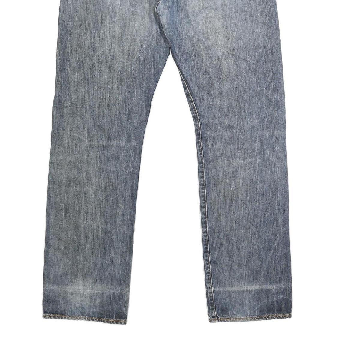 LEVI'S 501 Mens Jeans Blue Relaxed Straight Denim Medium W38 L33 Classic Fit