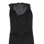 GUCCI Womens Black Day Cotton Blend Sleeveless Midi Dress M Elegant Fit