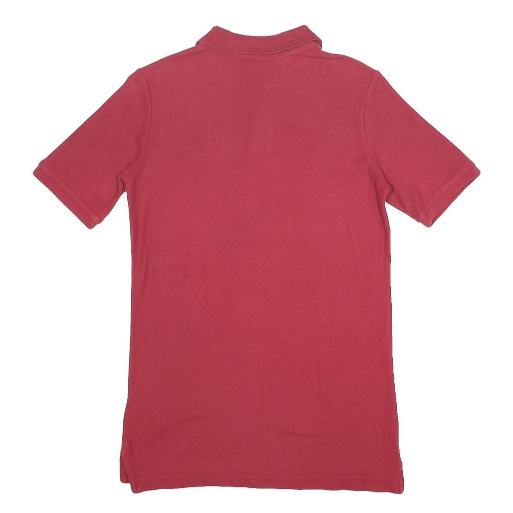 NIKE Boys Red Liverpool FC Short Sleeve Polo Shirt L Football Casual
