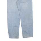 CARHARTT Mens Regular Fit Light Blue Denim Jeans W38 L32 Zip Cotton Blend Casual