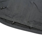 JACK WOLFSKIN Womens Black Outdoor Jacket UK 10 Polyester Blend Zip Hooded