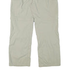 MERU Womens Polyester Blend Beige Relaxed Straight Trousers W34 L30 Outdoor