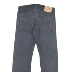 LEVI'S 514 Mens Jeans Black Slim Straight Denim Medium W33 L30 Classic Style