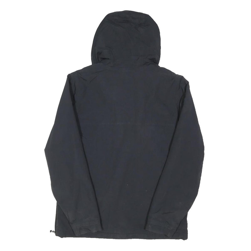 CARHARTT Mens Black Jacket XS Polyester Blend Zip Hooded Plain Casual Workwear