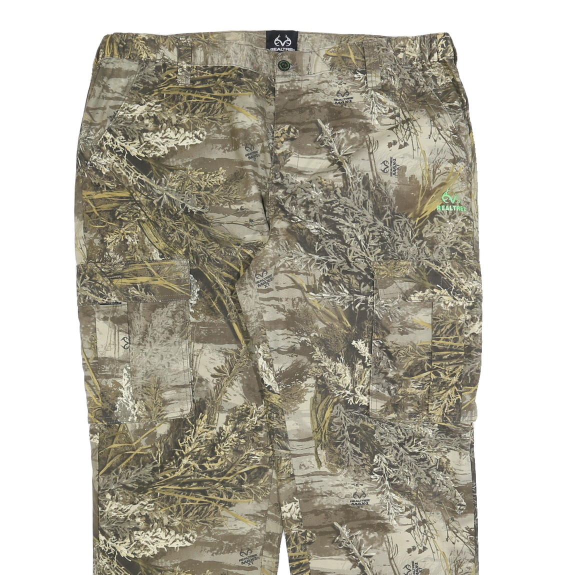 REALTREE Mens Cotton Blend Camouflage Trousers Regular Fit W40 L32 Outdoor Wear