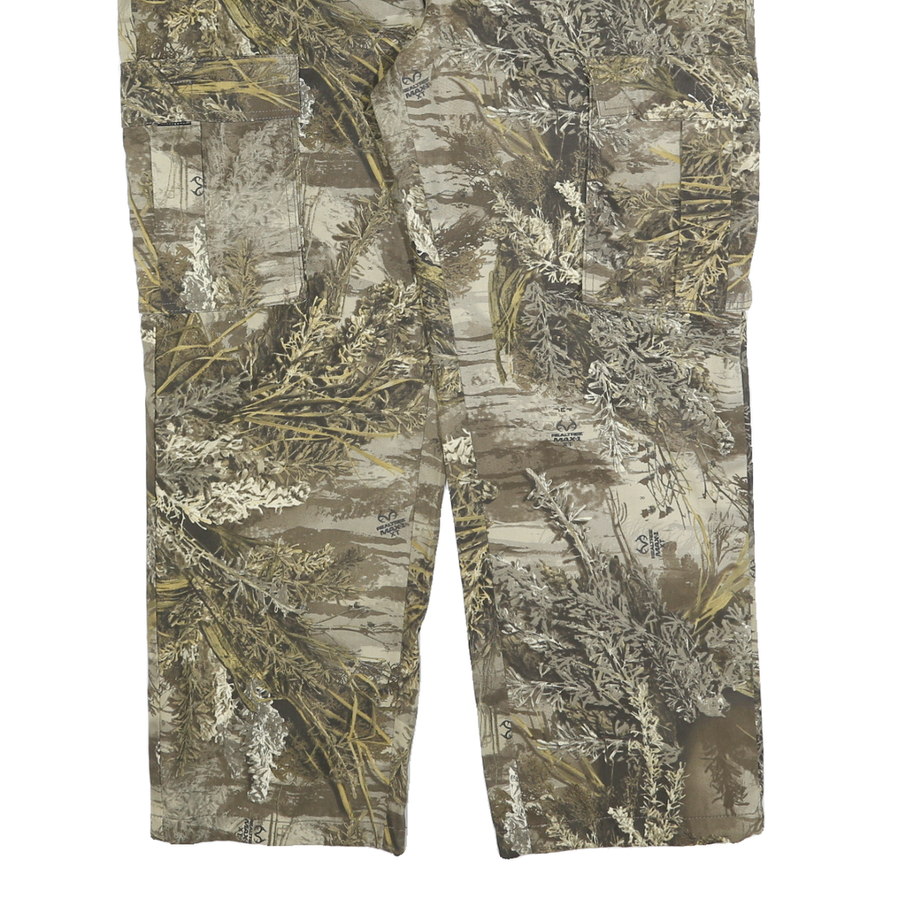 REALTREE Mens Cotton Blend Camouflage Trousers Regular Fit W40 L32 Outdoor Wear