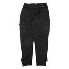 PROJECT X Cargo Womens Trousers Black Regular Tapered W29 L30