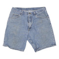 WRANGLER Mens Denim Blue Casual Shorts M W34 Cotton Blend Classic Fit