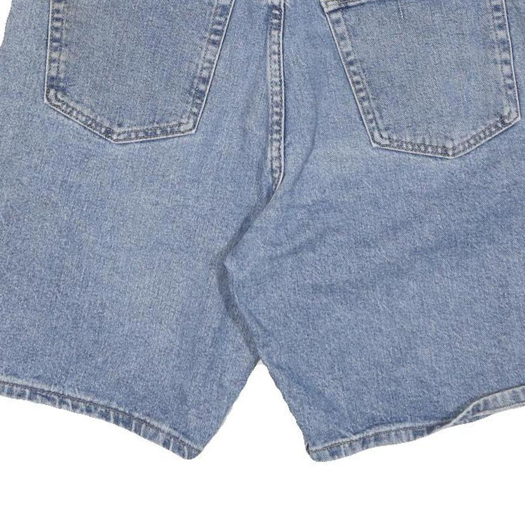 WRANGLER Mens Denim Blue Casual Shorts M W34 Cotton Blend Classic Fit