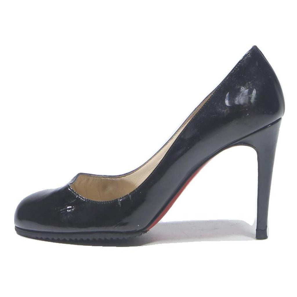 ANDREA PUCCINI Womens Classic Black Synthetic High Heel Pumps UK 5 Elegant