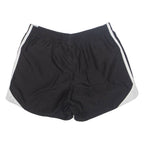 NIKE Womens Sports Shorts Black Relaxed UK 10 W30