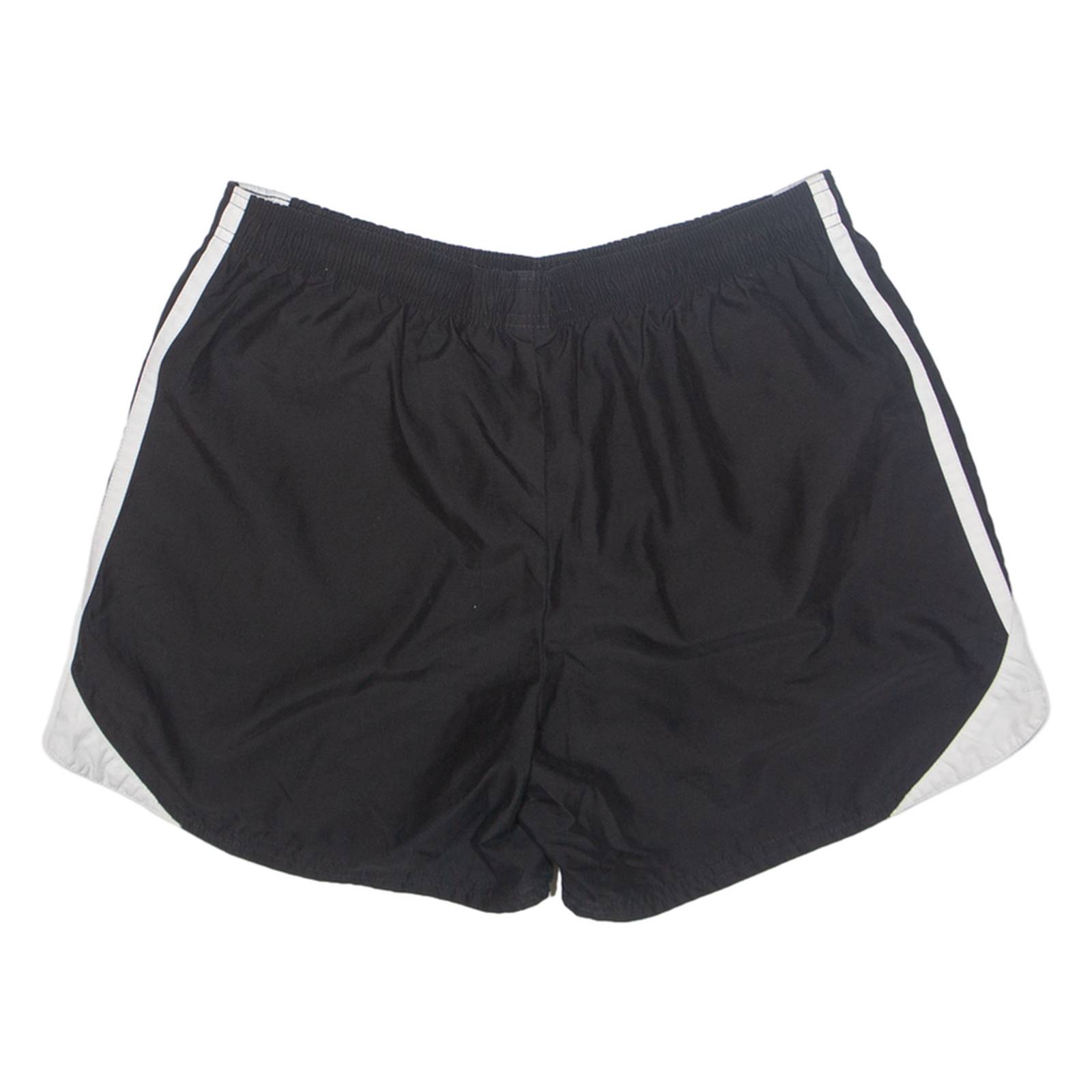 NIKE Womens Sports Shorts Black Relaxed UK 10 W30
