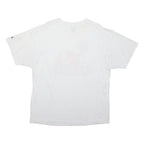 CHAMPION Mens White Graphic T-Shirt XL Short Sleeve Crew Neck Sea You Later