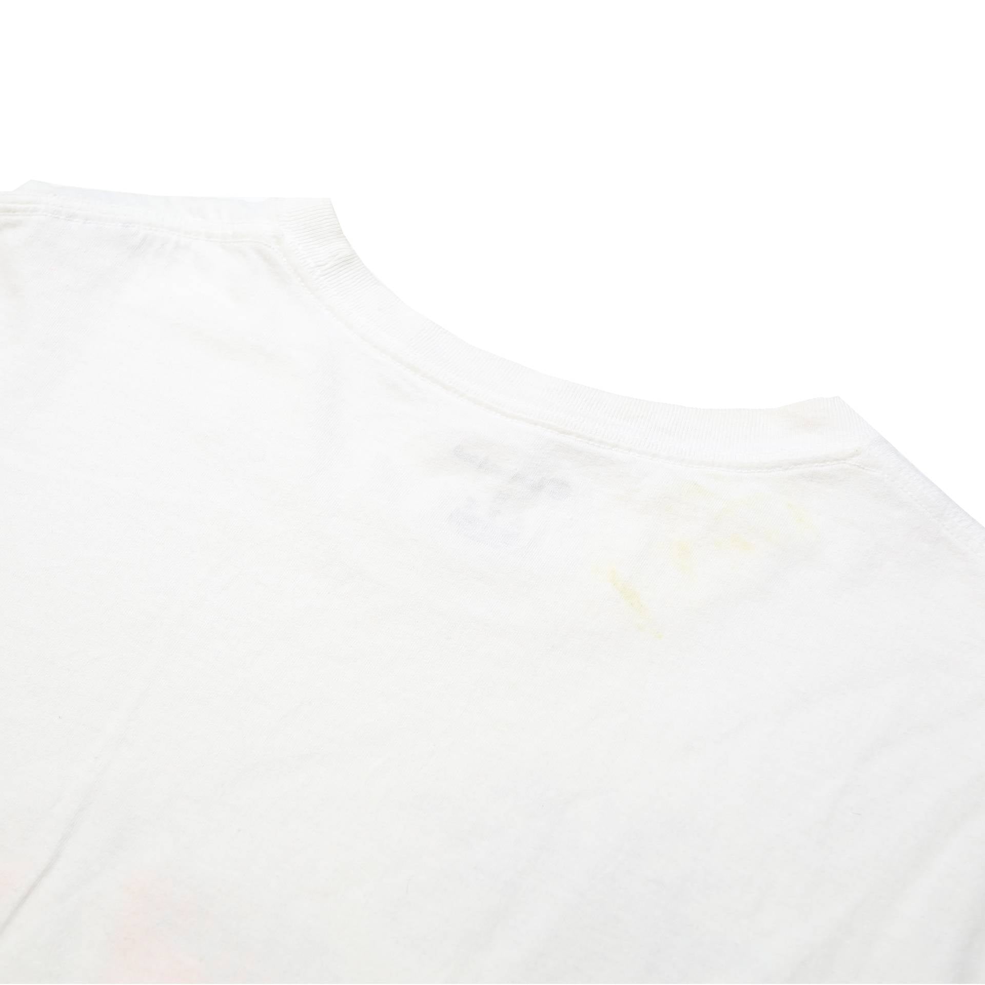 CHAMPION Mens White Graphic T-Shirt XL Short Sleeve Crew Neck Sea You Later