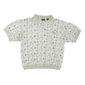 SAFE HARBOR Mens Beige & Cream Short Sleeve Printed Polo Shirt 2XL Casual