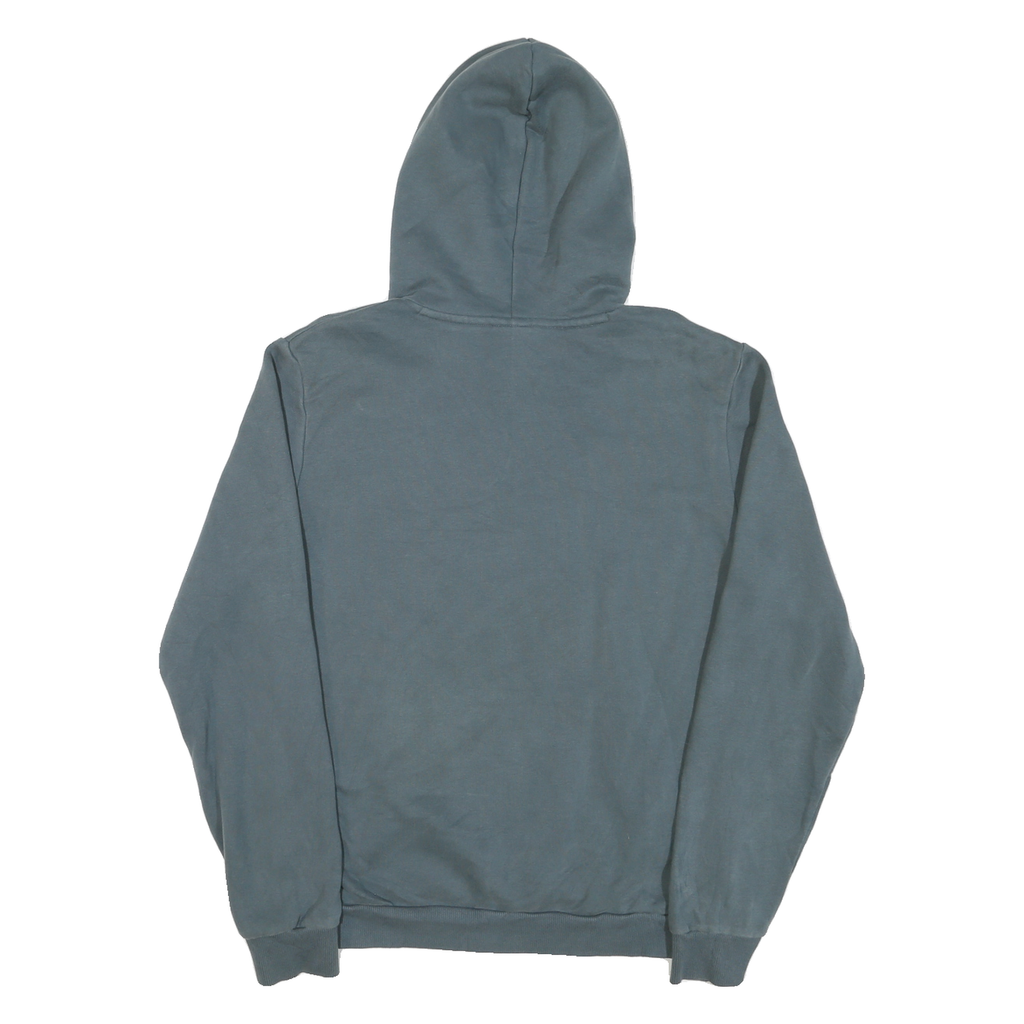 PUMA Mens Blue Pullover Hoodie S Cotton Blend Casual Sporty Lightweight