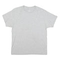CHAMPION Mens Grey Crew Neck T-Shirt L Cotton Blend Casual Short Sleeve