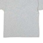 CHAMPION Mens Grey Crew Neck T-Shirt L Cotton Blend Casual Short Sleeve