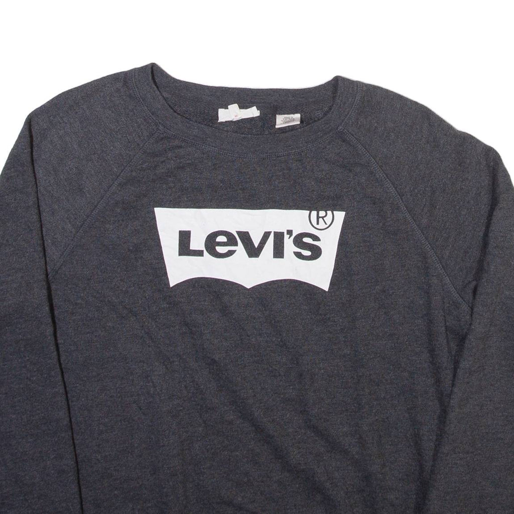 LEVI'S Womens Sweatshirt Grey M